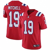 Nike New England Patriots #19 Malcolm Mitchell Red Alternate NFL Vapor Untouchable Limited Jersey,baseball caps,new era cap wholesale,wholesale hats